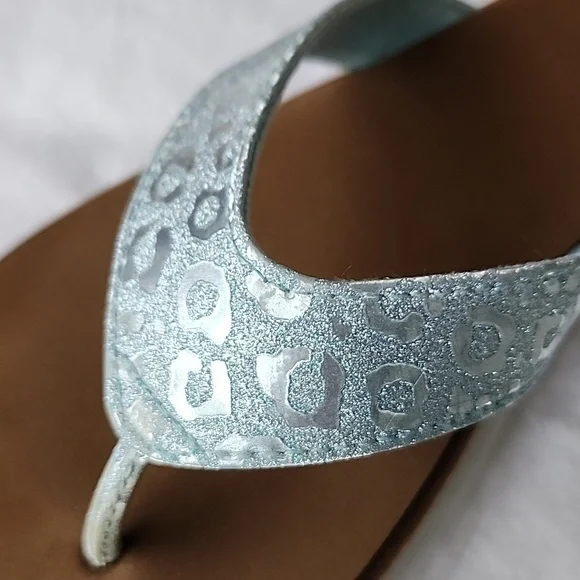 Yellowbox size 10 blue sandals - Picture 2 of 5